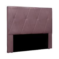 Cabeceira Queen Size 1,60m Yves Veludo Uva Gran Belo - 1