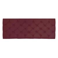 Cabeceira Painel Capitonê King 1,95m Jade Suede - Pallazio Cor Marsala - 5