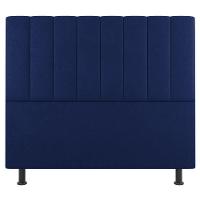 Cabeceira Cama Box Casal Cora 140Cm Suede Azul - Desk Design - 7