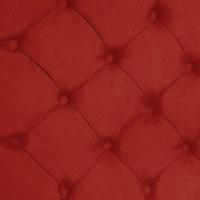 Cabeceira Painel Capitonê Casal 1,40m Jade Suede - Pallazio Cor Vermelho