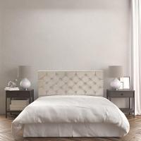 Cabeceira Painel Capitonê Queen 1,60m Jade Suede - Pallazio Cor Bege - 6