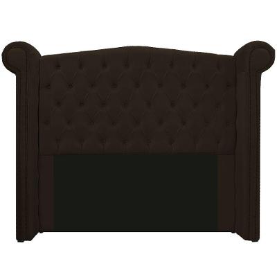 Cabeceira Veneza 195Cm King Size Marrom