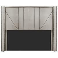 Cabeceira Solteiro 90 Cm Para Cama Box Linho Bege - 6