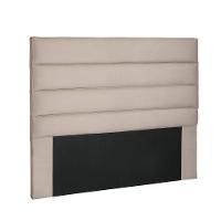 Cabeceira Para Cama Box Queen 160cm Suede Bege - 1