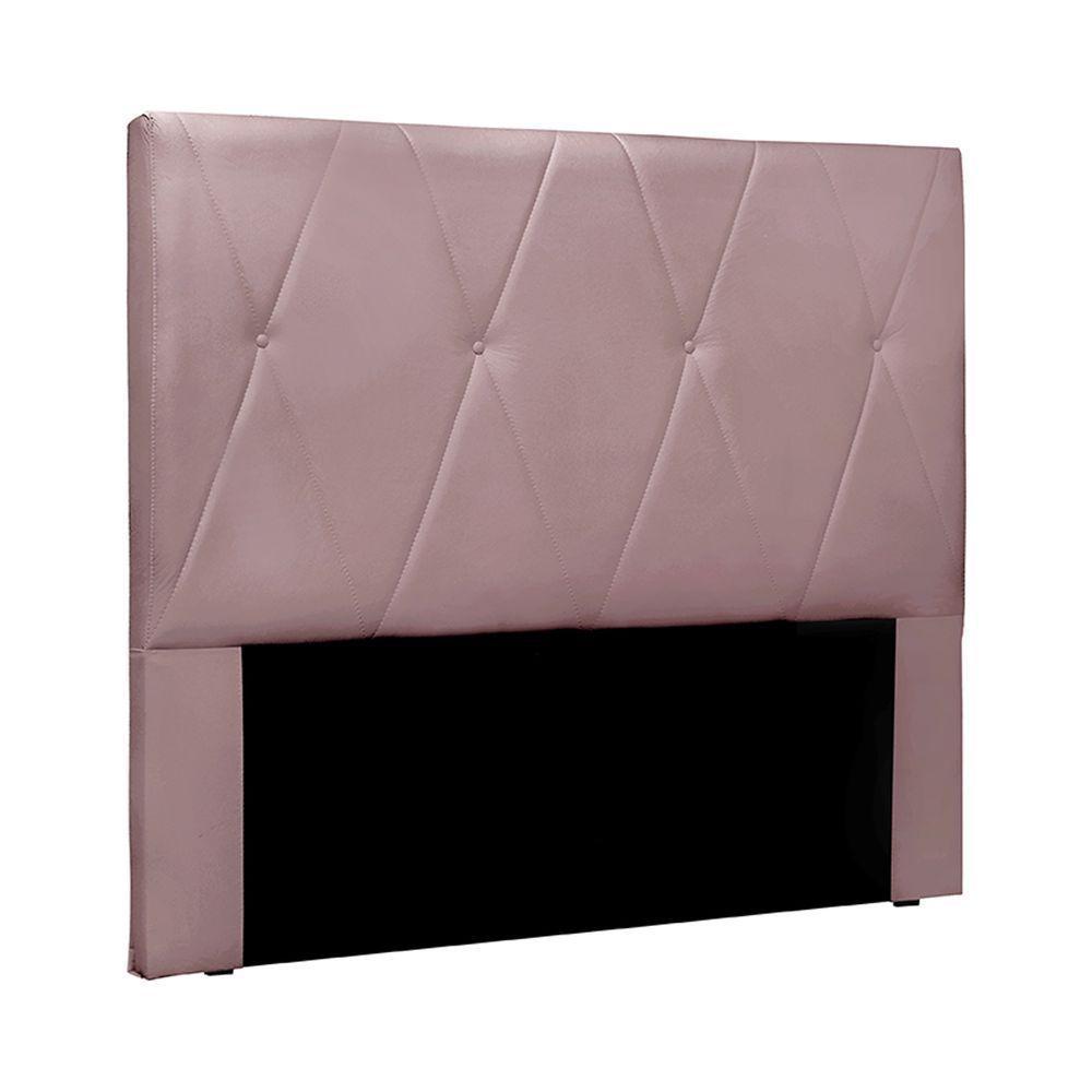 Cabeceira Queen Size 1,60m Yves Veludo Lilás Gran Belo - 1