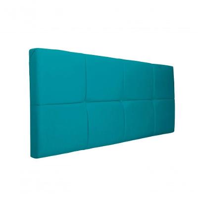 Painel Cabeceira Casal 1,40cm Azul Turquesa