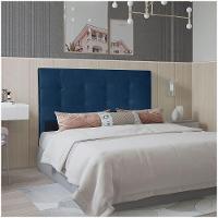 Cabeceira Queen 1,60m Berlim Suede Azul Marinho - 3