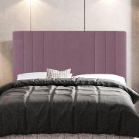 Cabeceira Cama Box Casal Grace 140Cm Suede Rosé - 5