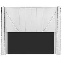 Cabeceira Queen Minsk P02 160 Cm Para Cama Box Corano - Doce Sonho Móveis Branco - 5