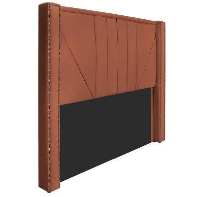 Cabeceira King 195 Cm Para Cama Box Suede Terracota