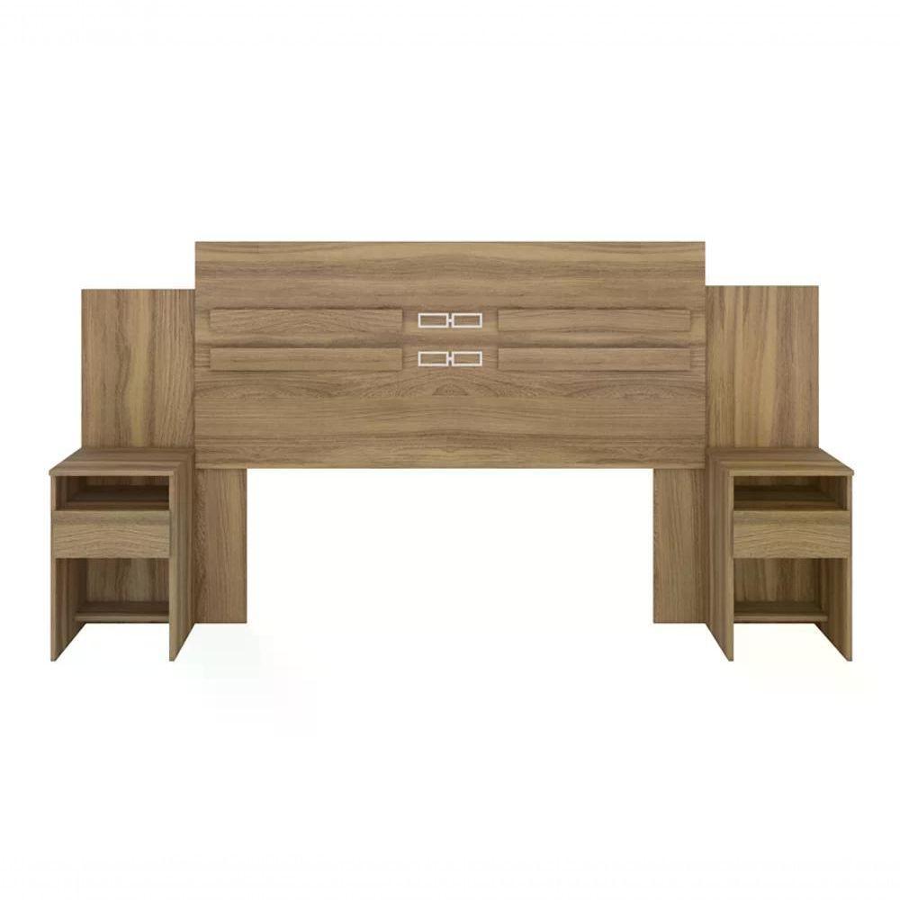 Cabeceira Casal 02 Gavetas Triunfo Amendola Amendola - 1