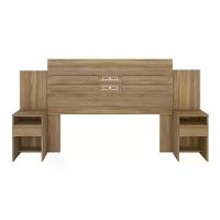 Cabeceira Casal 02 Gavetas Triunfo Amendola Amendola - 1