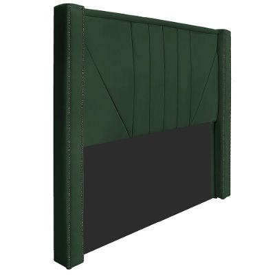 Cabeceira King 195cm Suede Verde