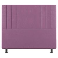 Kit Cabeceira E Baú Cama Box Solteiro Grace 90Cm Suede Rosa - 7