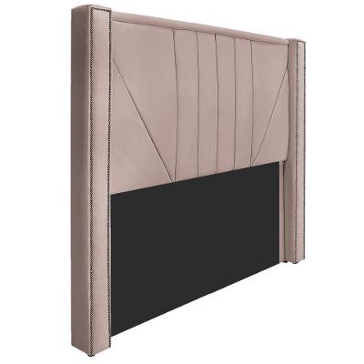 Cabeceira Solteiro 90cm Suede Rosê