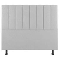 Kit Cabeceira E Baú Cama Box Queen 160Cm Sintético Branco - 5