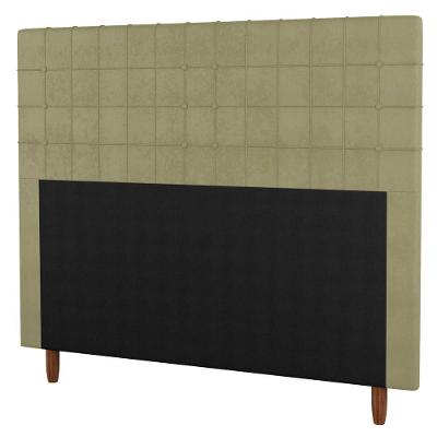 Cabeceira Cama Box Casal Parisis 140cm Linho Bege - Abmaza