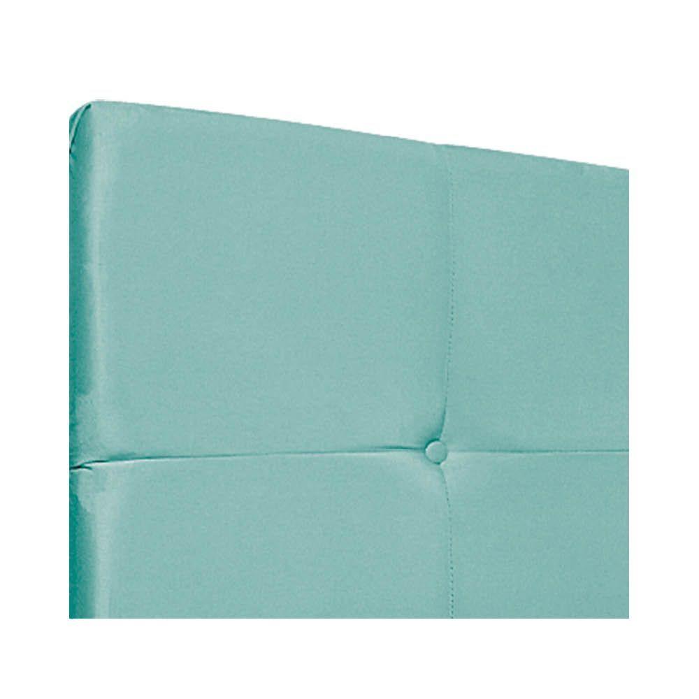 Cabeceira King Marseille P02 195 Cm Suede Azul Tiffany - 2