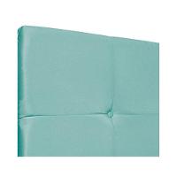 Cabeceira King Marseille P02 195 Cm Suede Azul Tiffany - 2