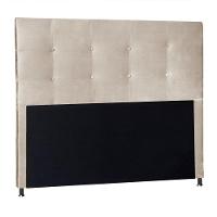 Cabeceira Berlim 1,95 Cm Cama Box King Size Suede Bege - 1