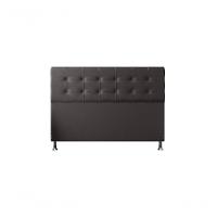Cabeceira Atenas 1,95 Cm Cama Box King Size Suede Marrom - 1