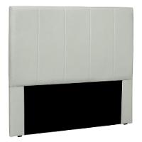 Cabeceira Decorativa Queen Size 1,60m Erza Veludo Prata - 1