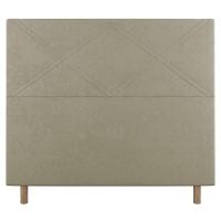 Cabeceira Cama Box Casal Queen Size Cairo 160cm ano Bege - 6