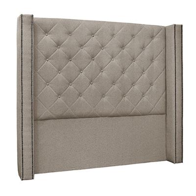 Cabeceira King Size 2,19m Loewe Linho Areia - Gran Belo