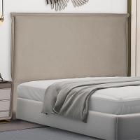Cabeceira Casal 1,40m Trento Suede Bege - Gran Belo - 2