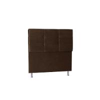 Cabeceira Tóquio 1,95 Cm Cama Box King Size Suede Marrom - 1