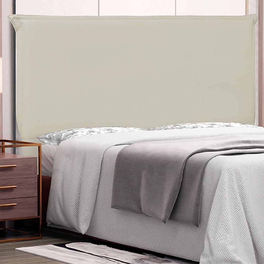 Cabeceira Queen Size 1,60m Trento Pu Marfim - Gran Belo - 2