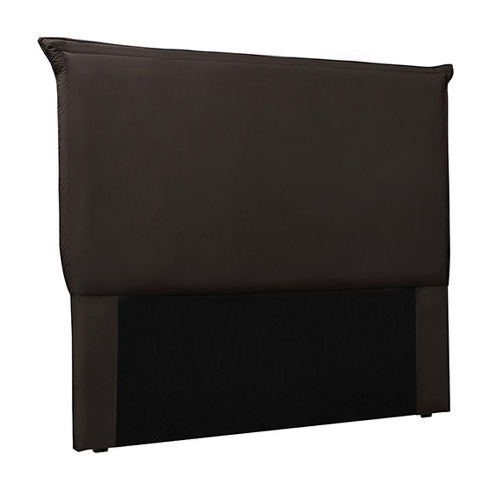 Cabeceira Queen Size 1,60m Trento Pu Marrom - Gran Belo - 1
