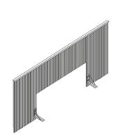Cabeceira Laranjeiras Em Ripado 241Cm Com Frame Freijo - 2