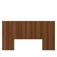 Cabeceira Laranjeiras Em Ripado 241Cm Com Frame Freijo - 8