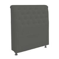 Cabeceira Dama 1,95 Cm Cama Box King Size Suede Grafite - 5