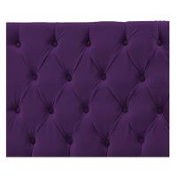 Cabeceira Sofia 160cm Queen Size Suede Roxo - 5