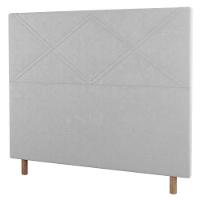 Cabeceira Cama Box Solteiro Cairo 90cm ano Branco - Abmaza - 1