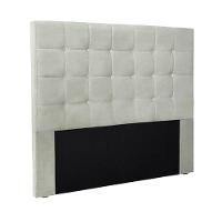 Cabeceira King Size 1,95m Tropea Veludo Prata Gran Belo - 1