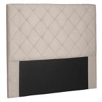 Cabeceira Casal 1,40m Tàzio Suede Bege - Gran Belo - 1