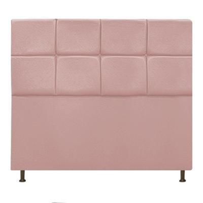 Cabeceira Estofada Damares 160 Cm Queen Size Suede Rosê