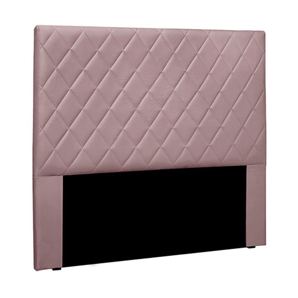 Cabeceira Decorativa Queen Size 1,60m Givenchy Veludo Lilás - 1