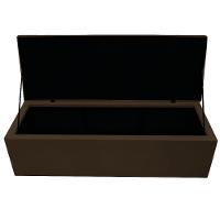 Kit Cabeceira E Calçadeira 195 Cm King Size Marrom