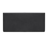 Cabeceira Painel Clean Box Casal 140cm Suede Preto D'Rossi - 7