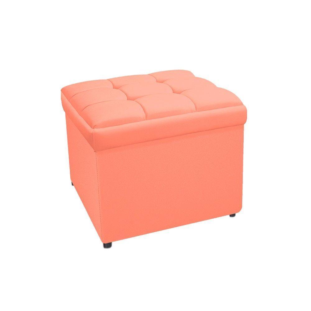 Kit Cabeceira e Calçadeira Copenhague Solteiro Suede Coral - 7