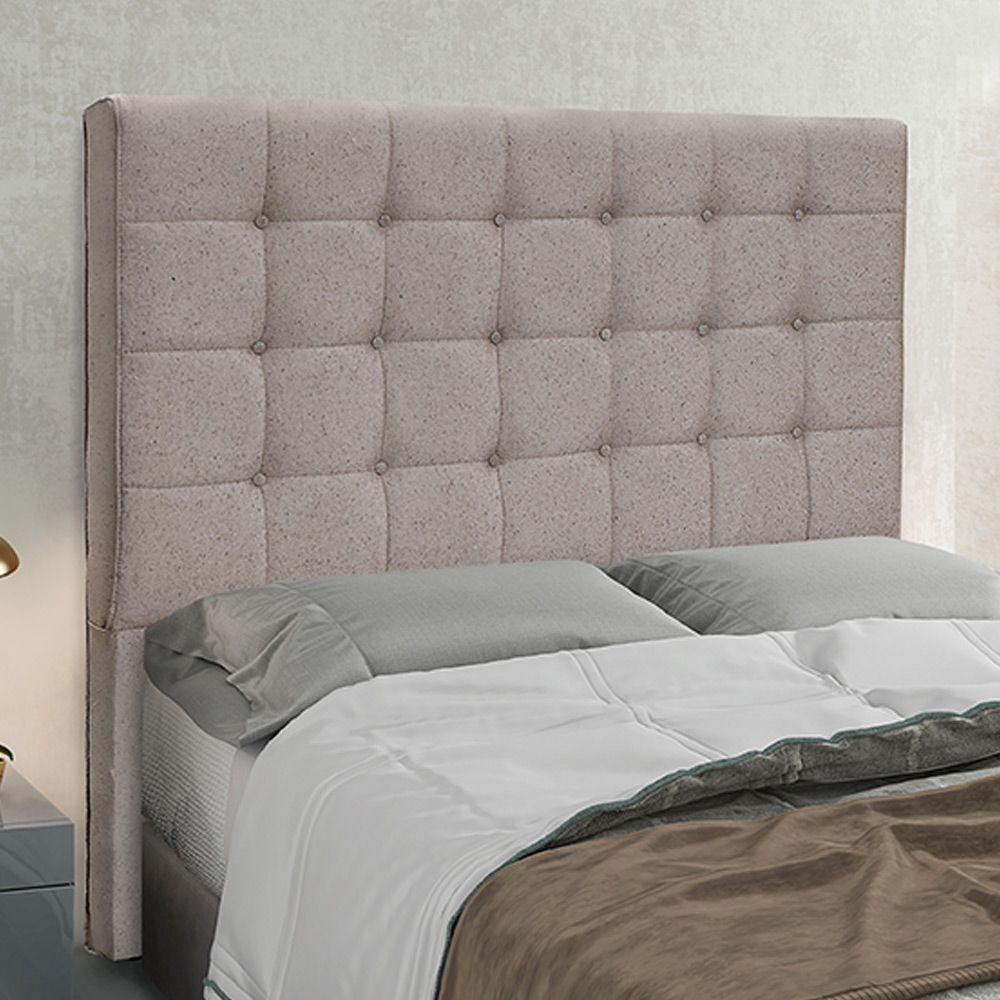 Cabeceira King Size 1,95m Tropea Linho Areia - Gran Belo - 2