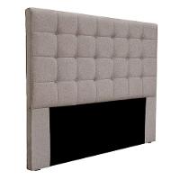 Cabeceira King Size 1,95m Tropea Linho Areia - Gran Belo - 1