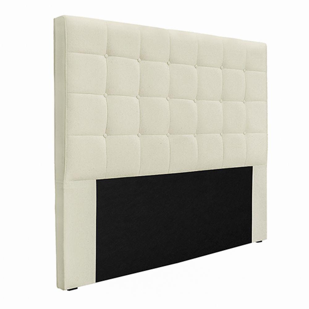 Cabeceira King Size 1,95m Tropea Linho Natural - Gran Belo - 1