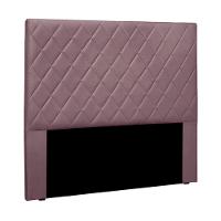 Cabeceira King Size 1,95m Givenchy Veludo Uva Gran Belo - 1