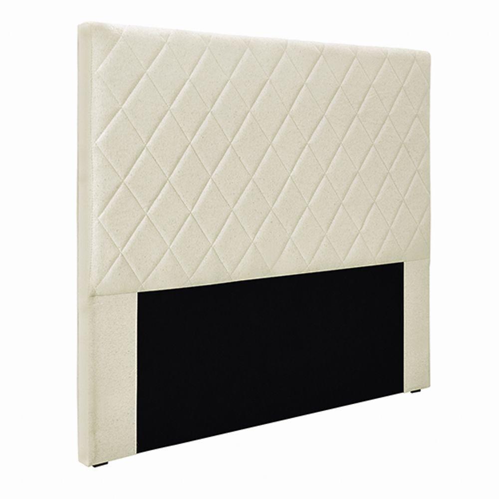 Cabeceira King Size 1,95m Givenchy Linho Natural - Gran Belo - 1