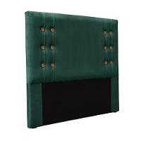 Cabeceira King Size 1,95m Kors Veludo Verde Gran Belo - 1